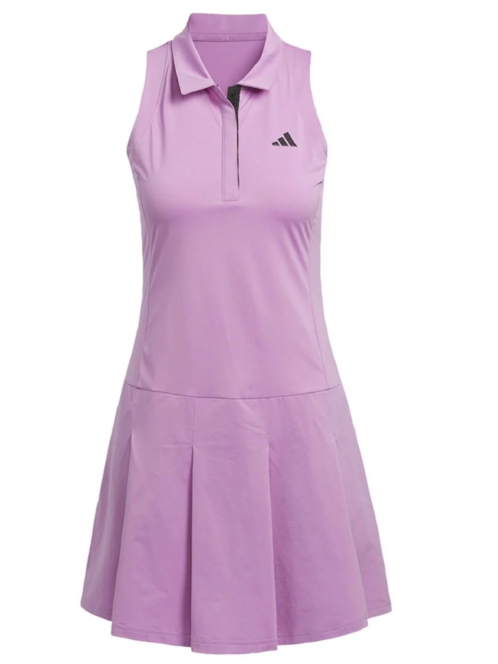 adidas Lavender Sleeveless Polo Tennis Dress